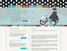 Tablet Screenshot of osiara.pl